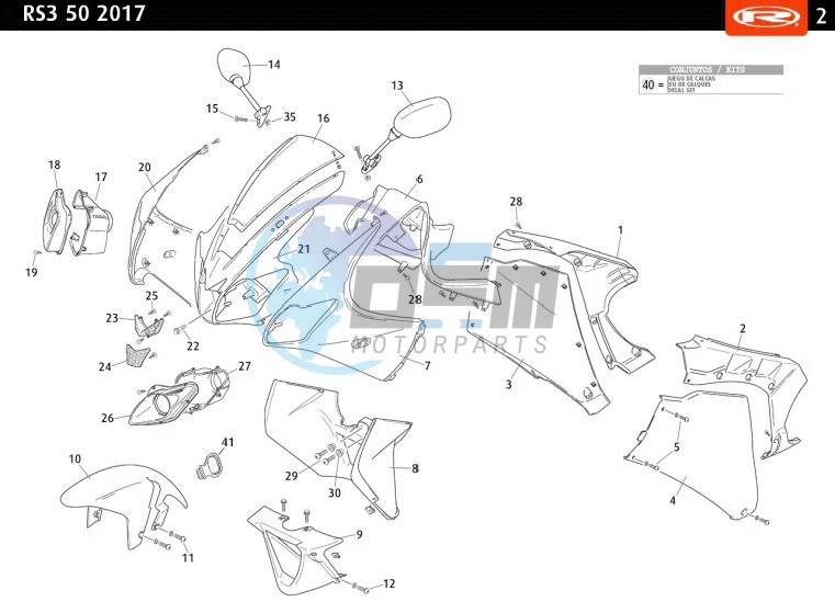 FRONT PLASTICS - COVERS