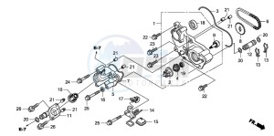 NHX110WH drawing WATER PUMP