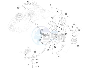 Sprint 125 4T 3V ie (APAC) (CAPH, EX, RK, TW, VT) drawing Anti-percolation system