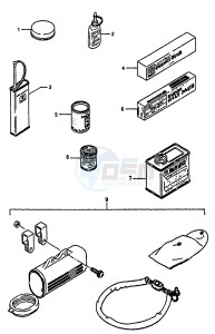 GSX-R1100 (G-H-J) drawing OPTIONAL