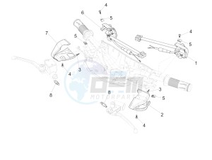 Primavera 50 2T (EMEA, APAC) drawing Selectors - Switches - Buttons