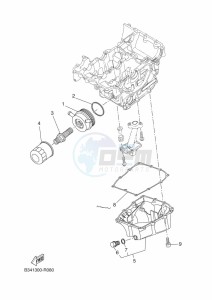 XSR700 MTM690D (BJX1) drawing OIL CLEANER