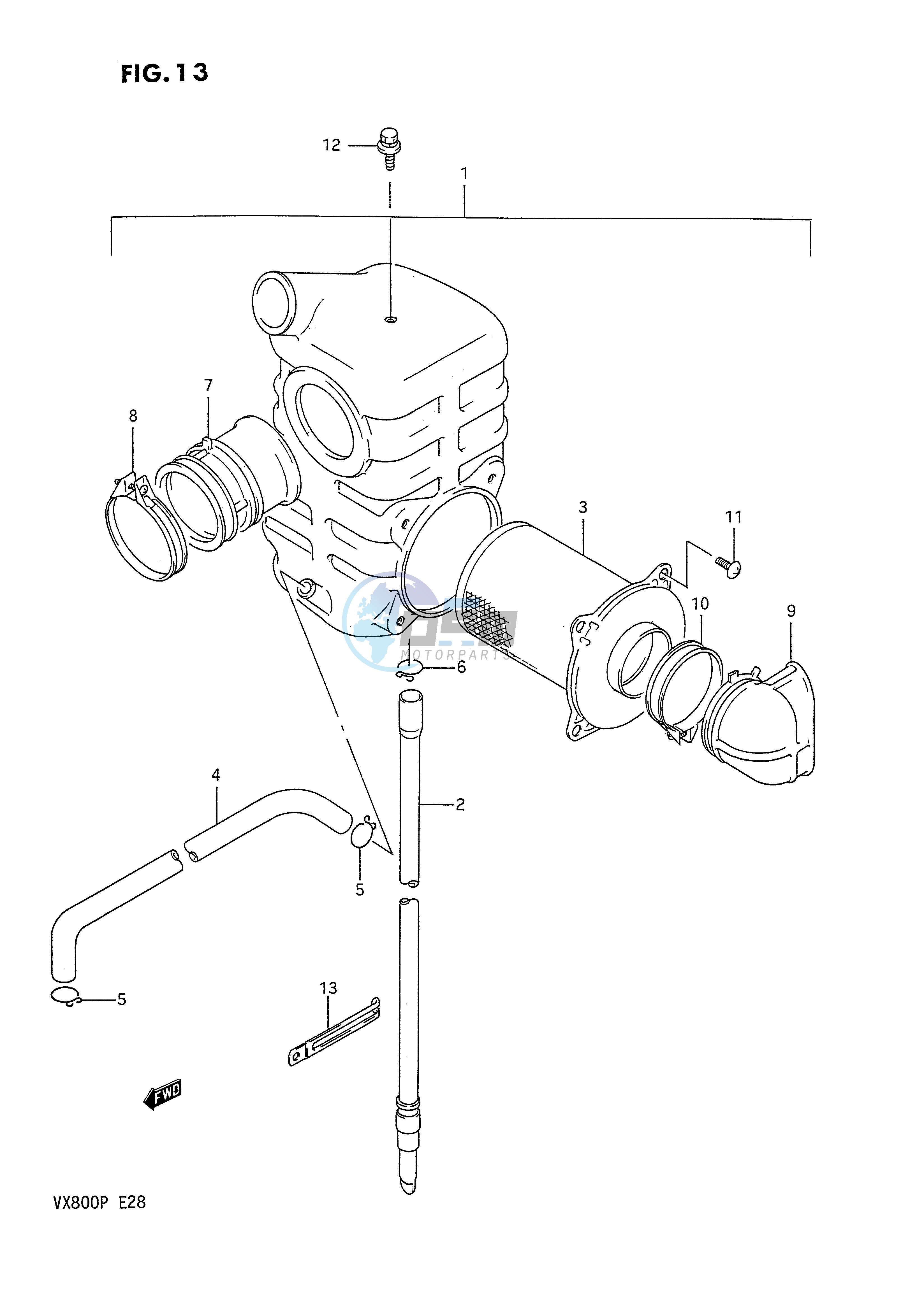 AIR CLEANER (REAR)