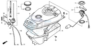 NH80MD drawing FUEL TANK