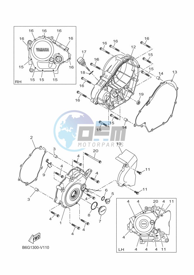 CRANKCASE COVER 1