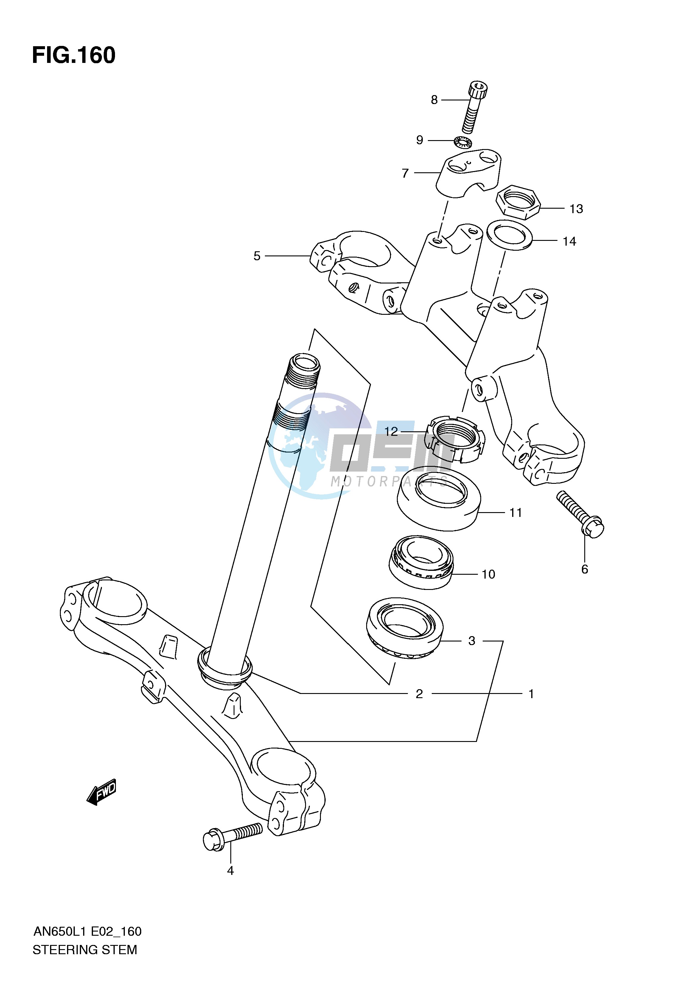 STEERING STEM