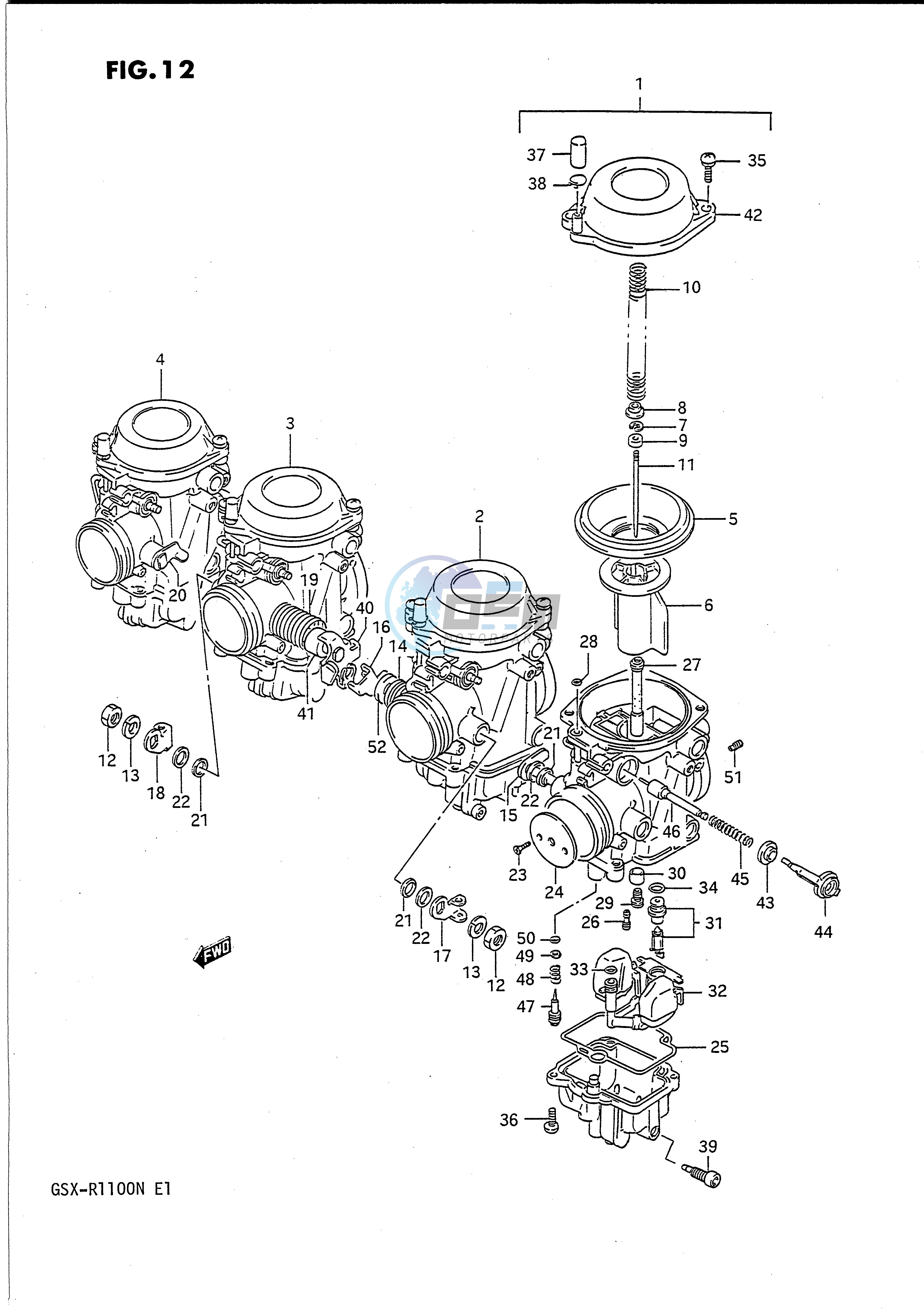 CARBURETOR (SEE NOTE)