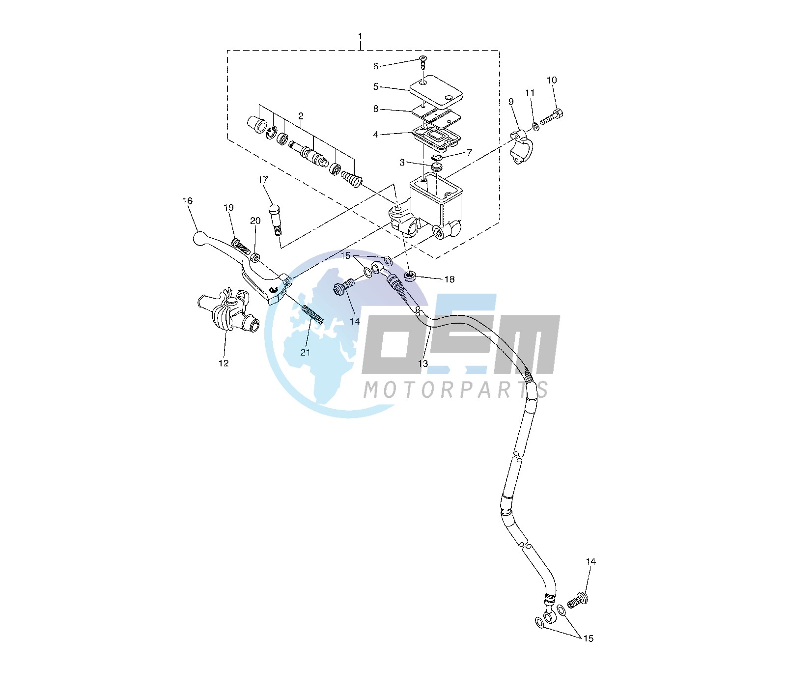 FRONT MASTER CYLINDER