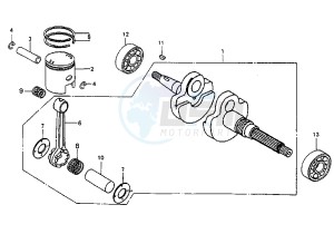 CITY 50 drawing CRANKSHAFT-PISTON