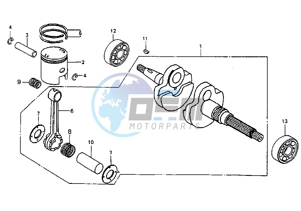 CRANKSHAFT-PISTON