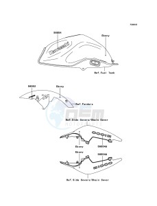 Z1000_ABS ZR1000C9F FR GB XX (EU ME A(FRICA) drawing Decals(Ebony)