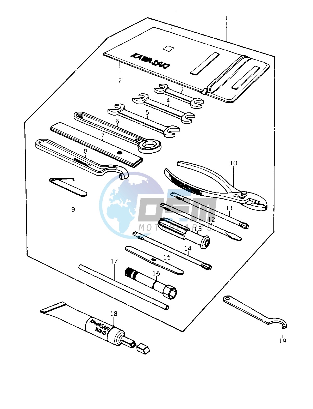 OWNER TOOLS -- KZ1000-B3- -