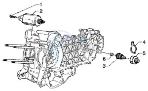 ET4 125 Leader drawing Electric starter