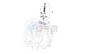 Atlantic 125 e3 drawing Chain tensioner