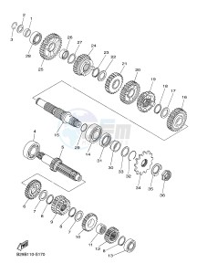 WR250F (2GBH) drawing TRANSMISSION