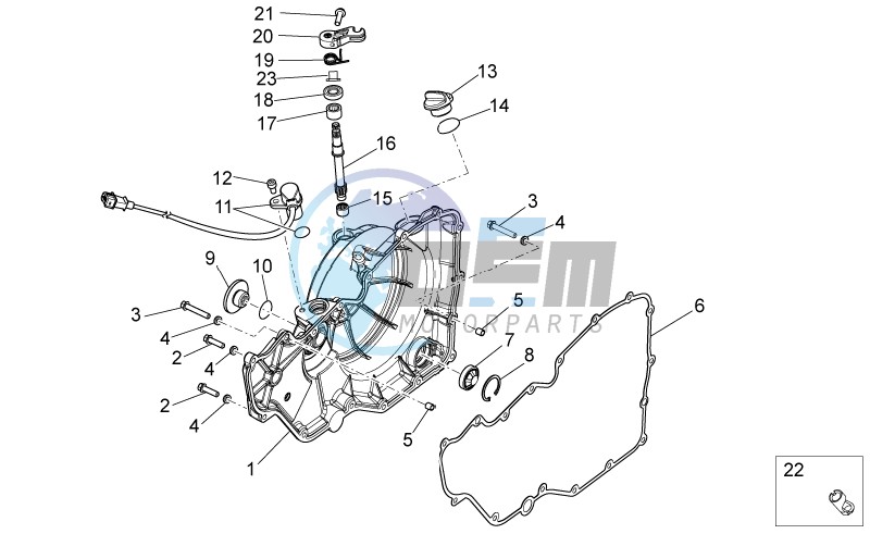 Clutch cover