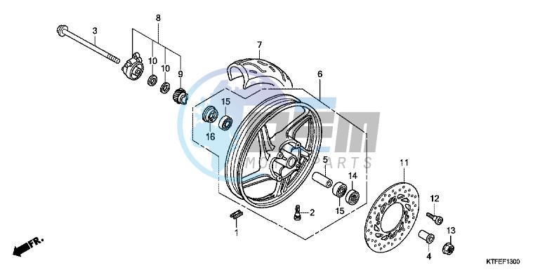 FRONT WHEEL