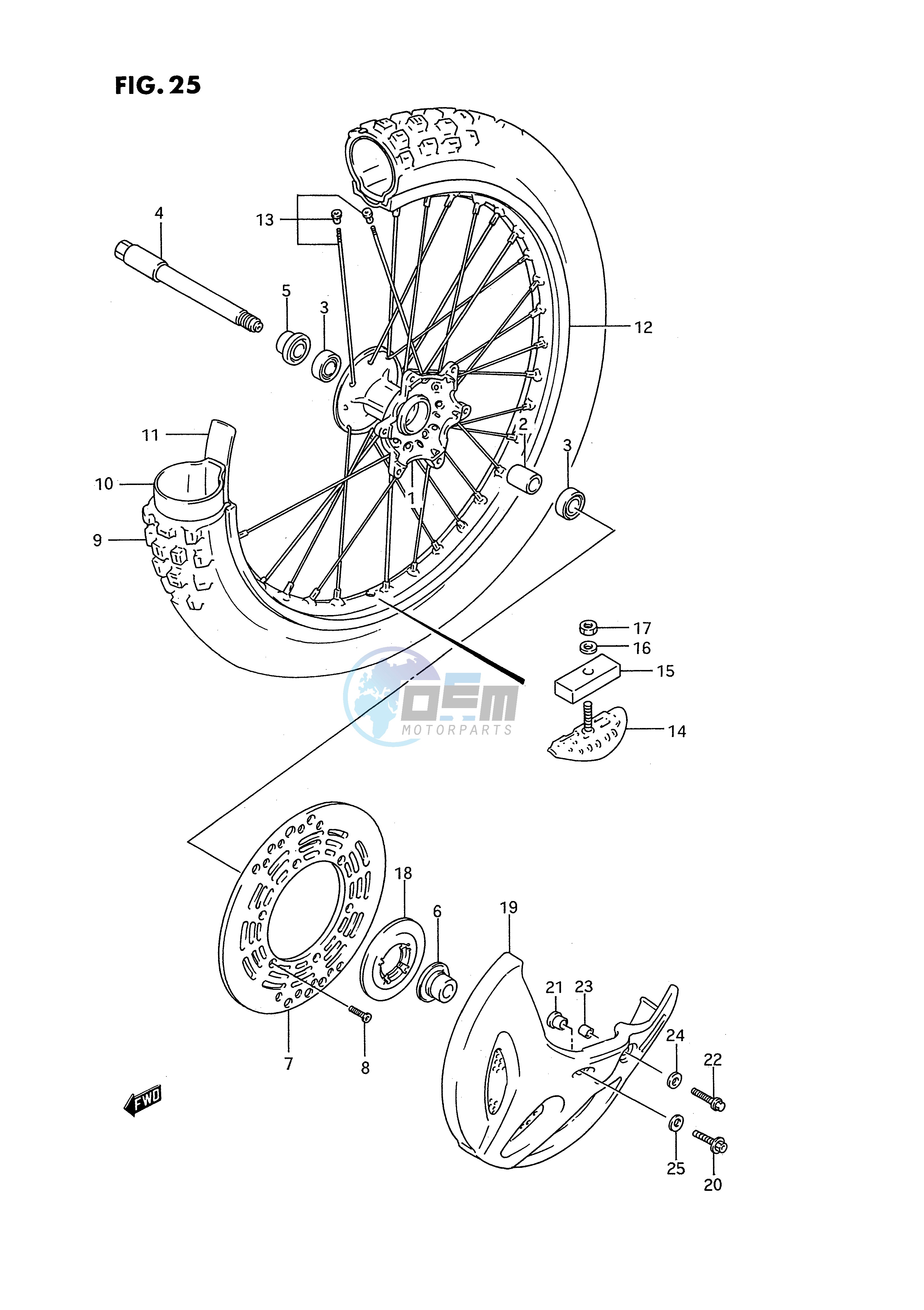 FRONT WHEEL