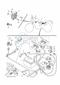 XTZ690 TENERE 700 (BHLA) drawing ELECTRICAL 1