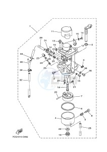 EF1000IS 50 (7CG3) drawing CARBURETOR