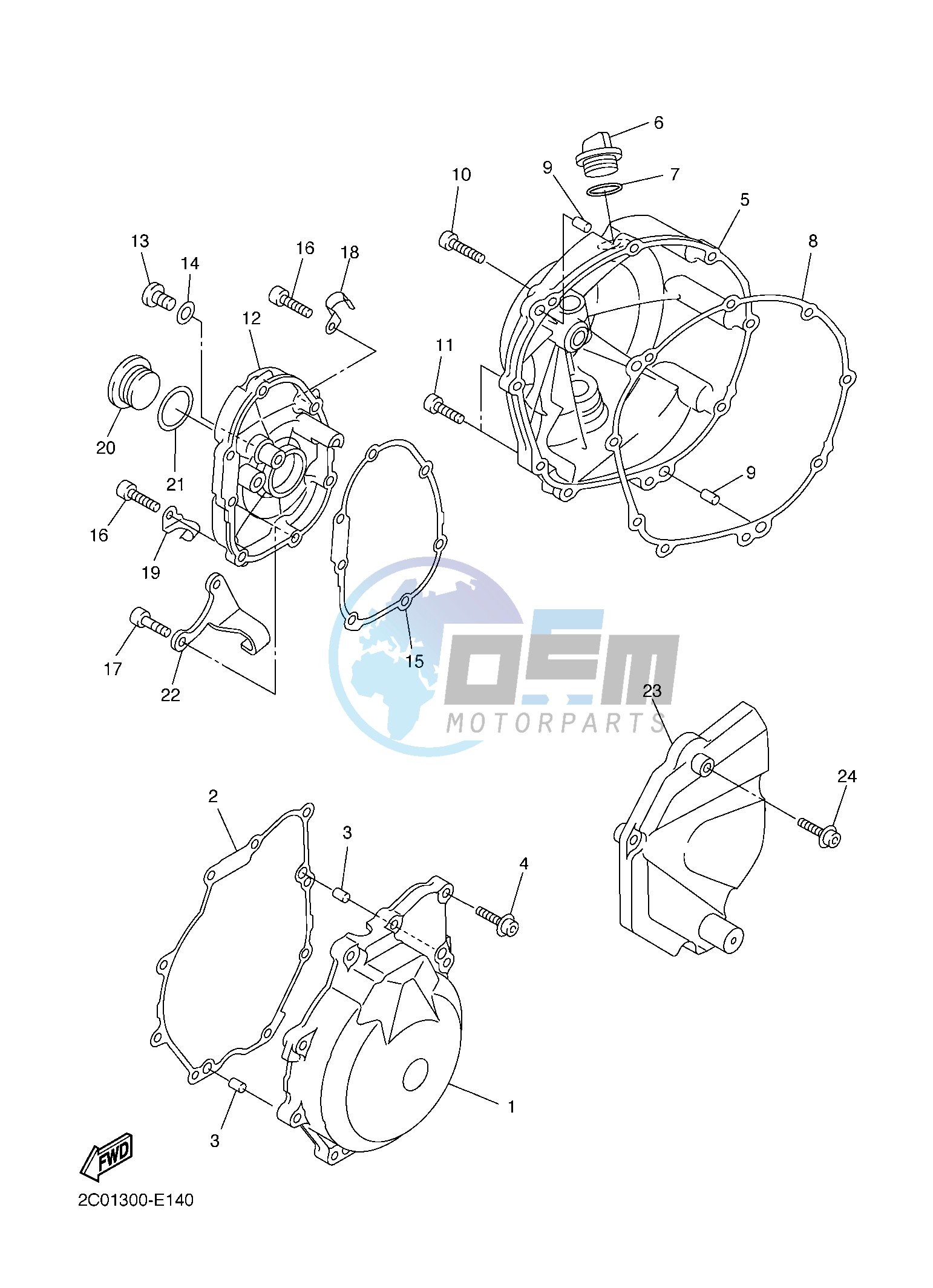 CRANKCASE COVER 1