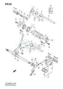 LT-F400 (P17) drawing GEAR SHIFTING (1)