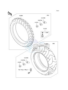 VN 2000 F [VULCAN 2000 CLASSIC LT] (6F-7F) F6F drawing TIRES