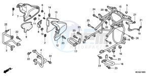 GL1800A France - (F / CMF) drawing ENGINE GUARD