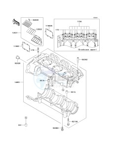 JT 900 D [900 STX] (D1) [900 STX] drawing CRANKCASE