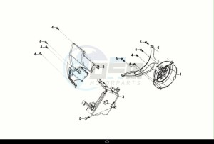 JET 14 125 AC (XC12W2-EU) (E5) (M1) drawing SHROUD ASSY