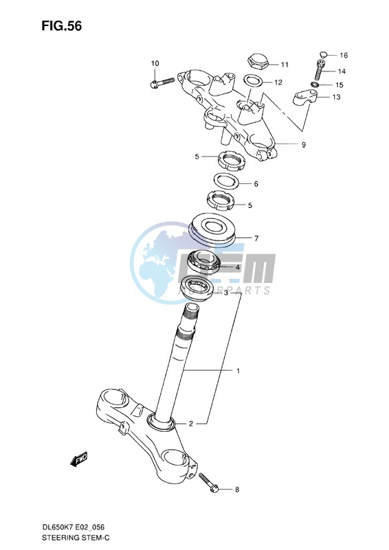 STEERING STEM