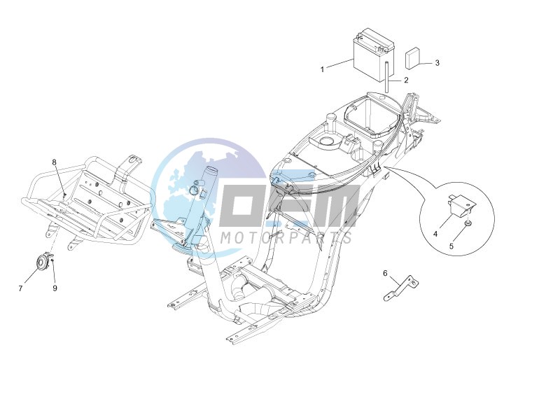 Remote control switches - Battery - Horn