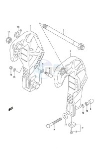 DF 50A drawing Clamp Bracket