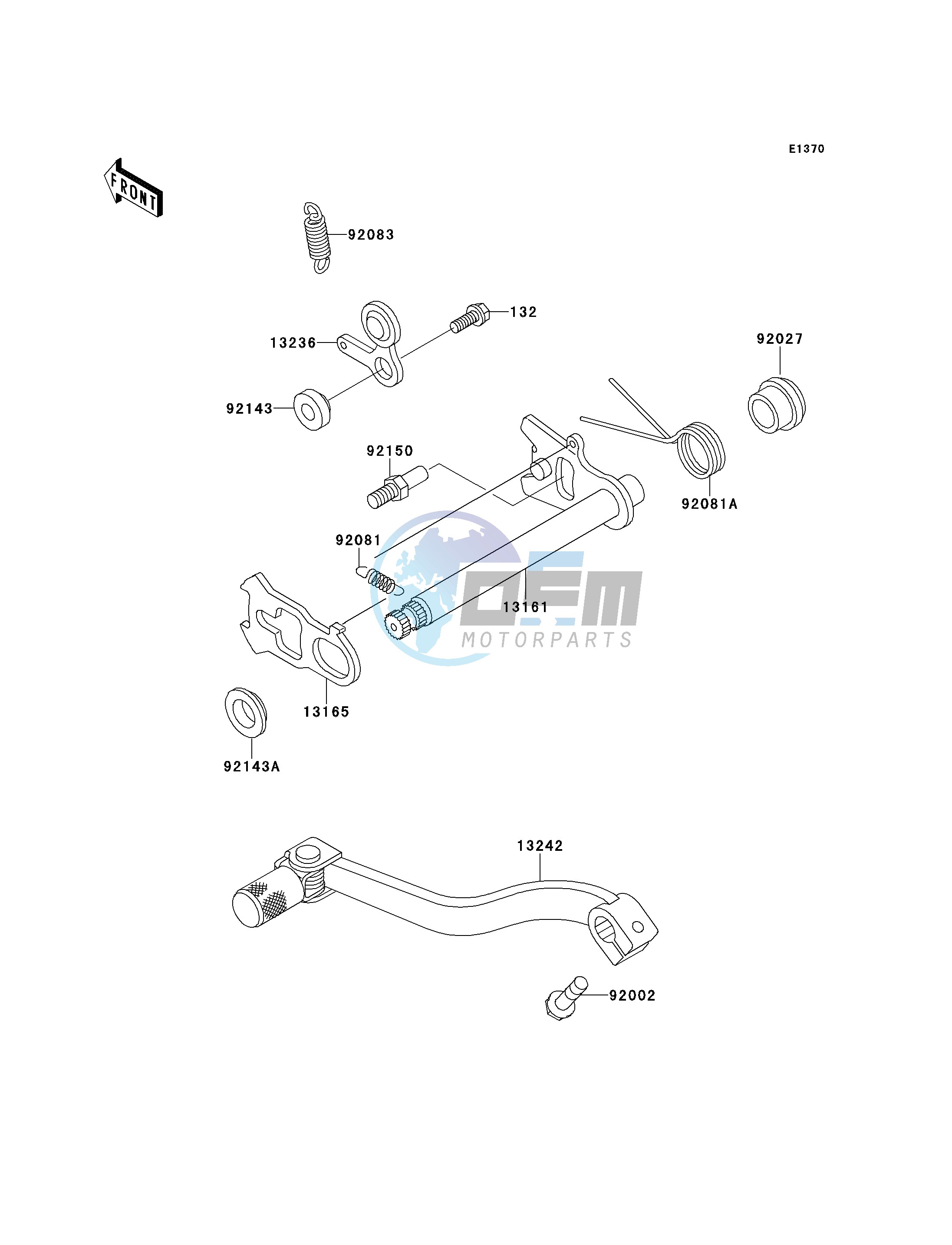 GEAR CHANGE MECHANISM