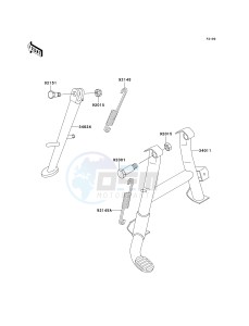 ZR 750 H [ZR-7S] (H1-H5 H5 CAN ONLY) drawing STAND-- S- -