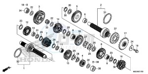 CB1100NAH UK - (E) drawing TRANSMISSION