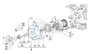 Super Hexagon 180 GTX 12 inch drawing Cdi magneto assy