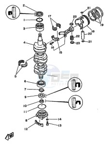 90A drawing CRANKSHAFT--PISTON