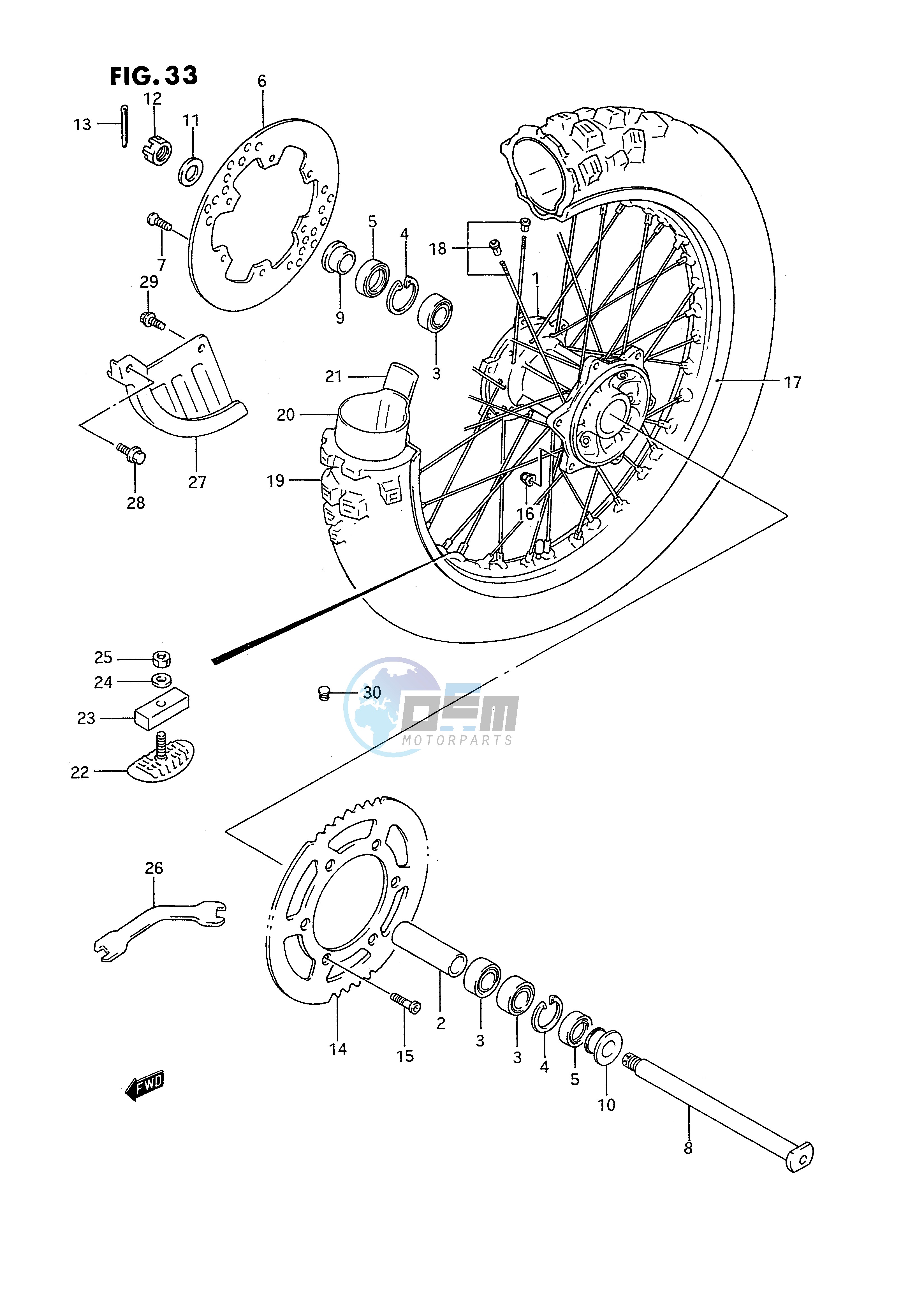 REAR WHEEL