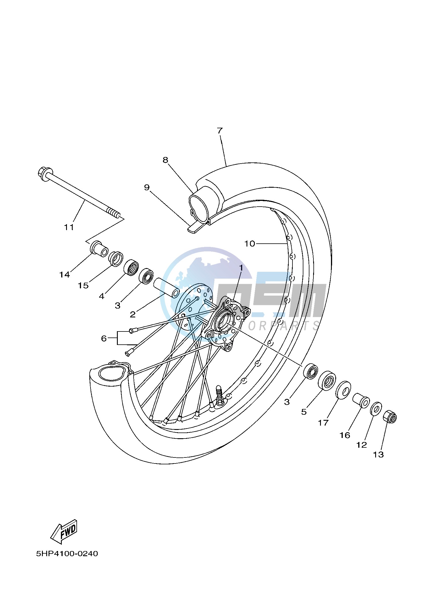 FRONT WHEEL