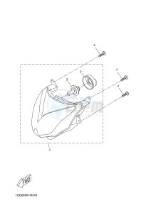 NS50F NITRO 4T (1GB4) drawing HEADLIGHT