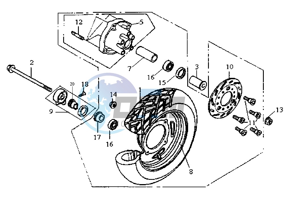 FRONT WHEEL