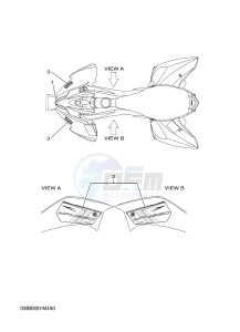 YFM250R RAPTOR 250 (33B8) drawing GRAPHICS