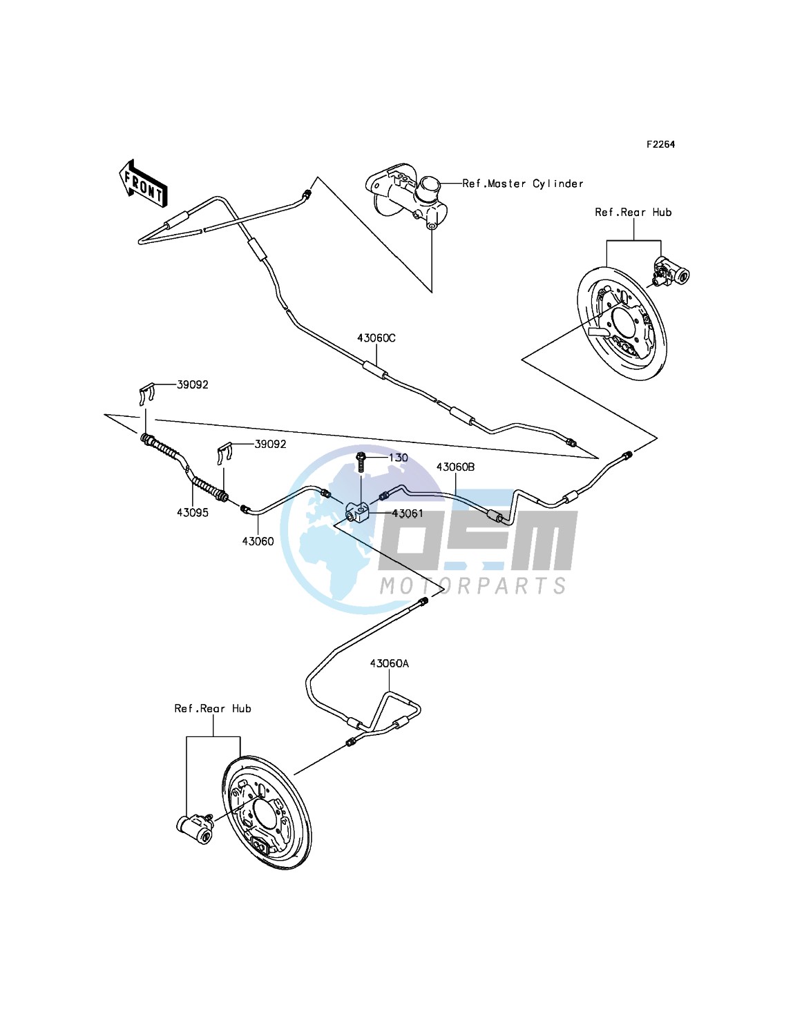 Rear Brake Piping