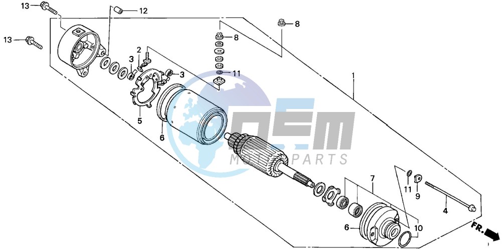 STARTING MOTOR