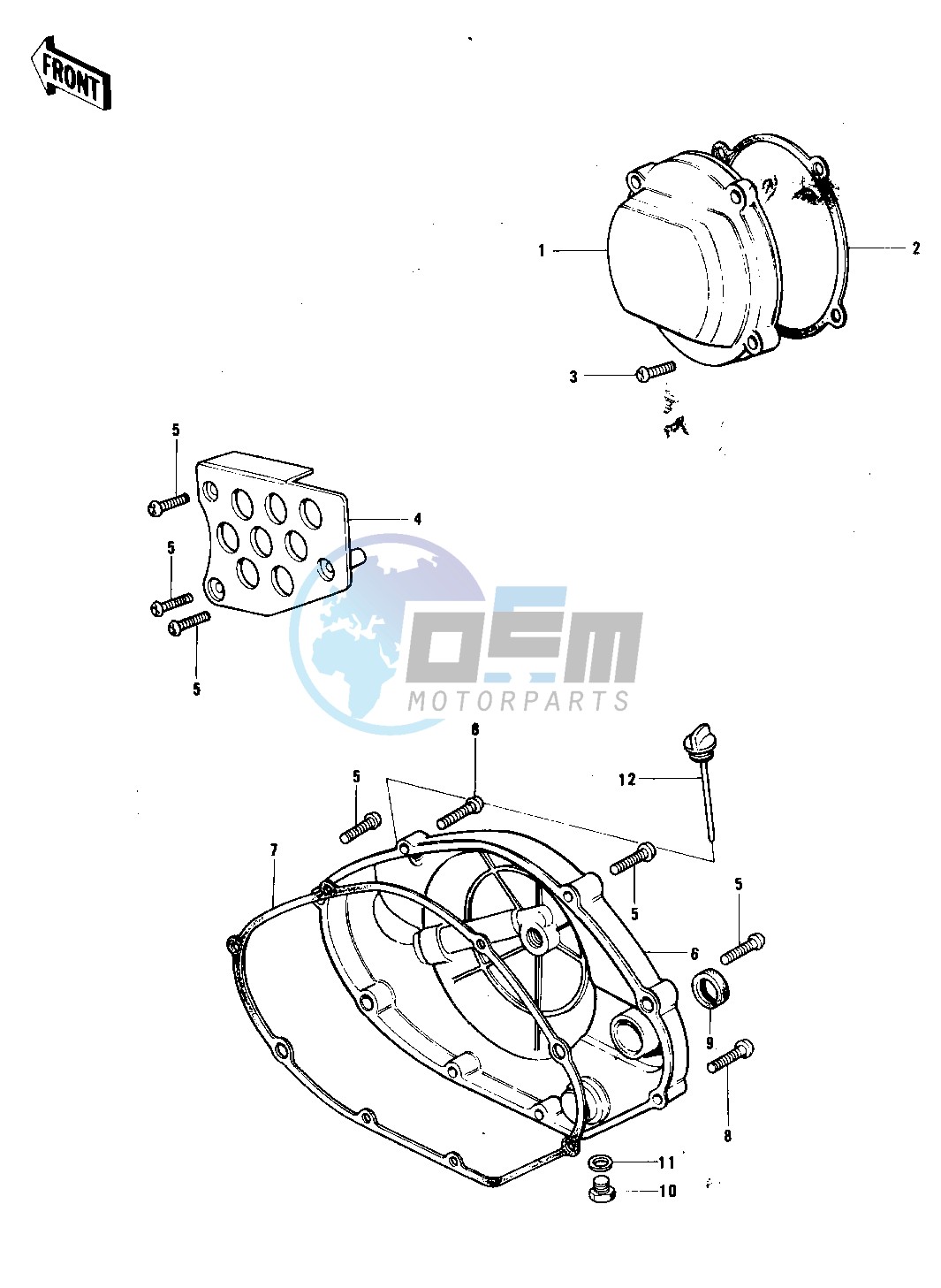 ENGINE COVERS -- 74-76- -