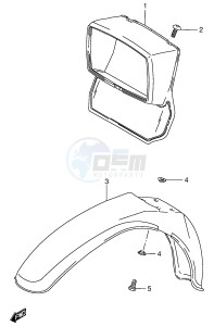 DS80 (E3-E28) drawing HEADLAMP HOUSING