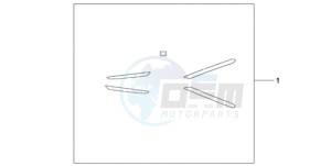 FES1259 Europe Direct - (ED / 2ED) drawing SIDE MOULD KIT