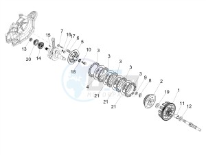 SX 125 E4 (APAC) drawing Clutch