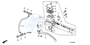 SH1509 Europe Direct - (ED) drawing RR. BRAKE MASTER CYLINDER (SH1259/1509)